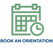 Book An Orientation Icon