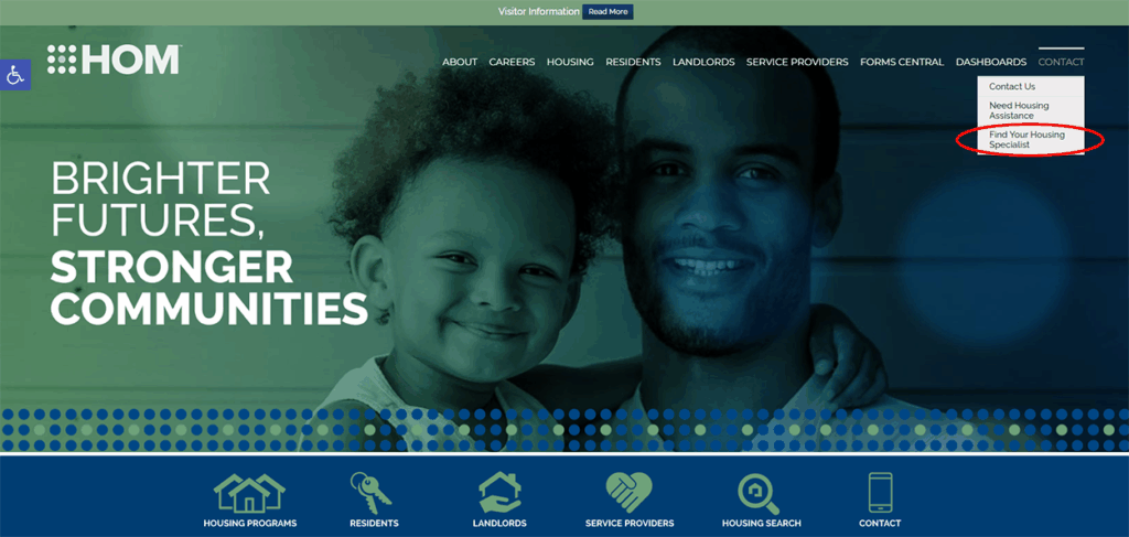 Find Your HOM Housing Specialist