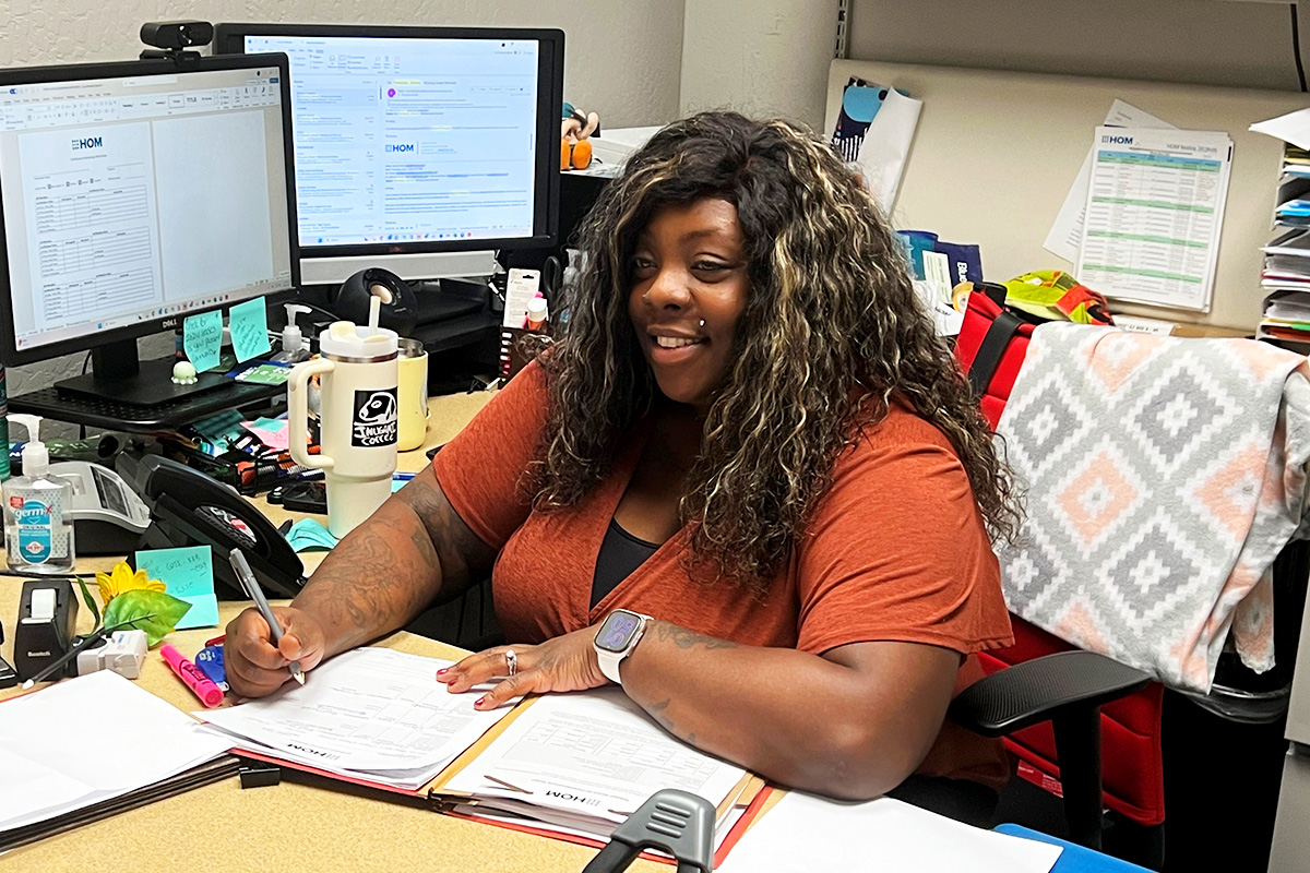 HOM Housing Specialist Alanna Damato